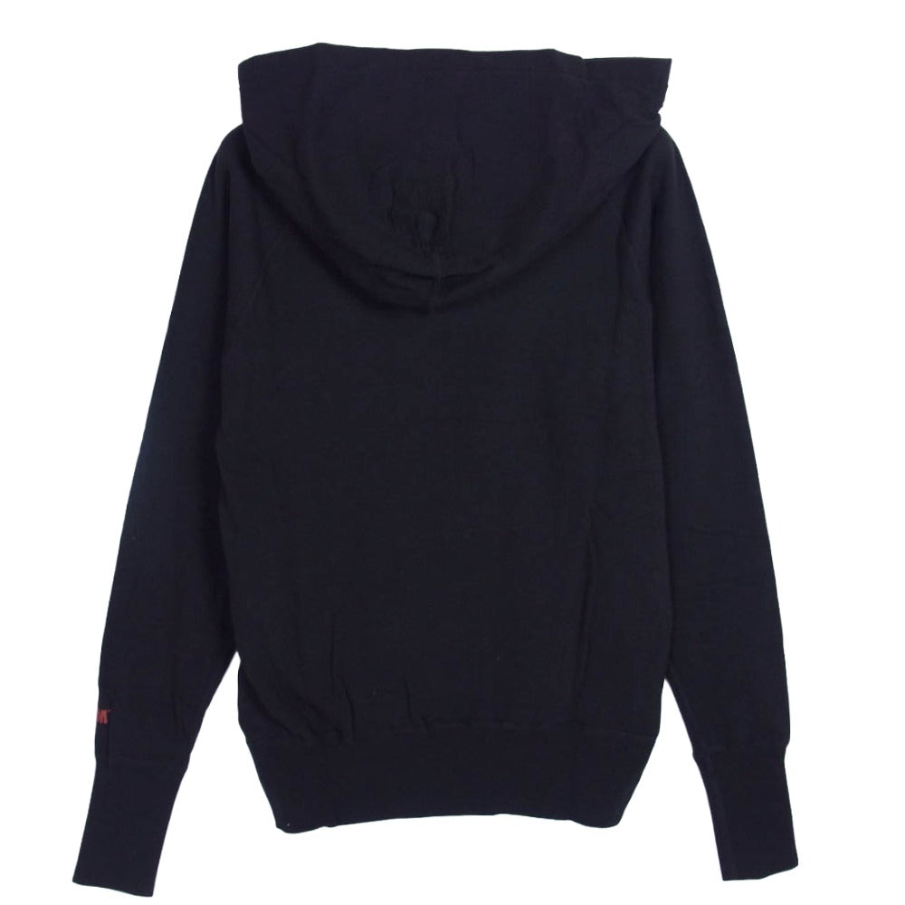 TMT ティーエムティー TSW-F18SP03 TRIPLE STARS プリント スウェット パーカー ブラック系 M【極上美品】【中古】