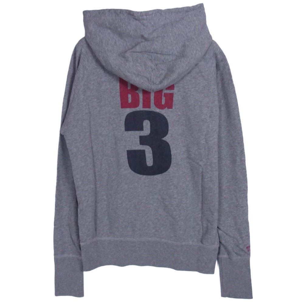 TMT ティーエムティー PLAY BOY プレイボーイ プリント スウェット パーカー グレー系 M【極上美品】【中古】