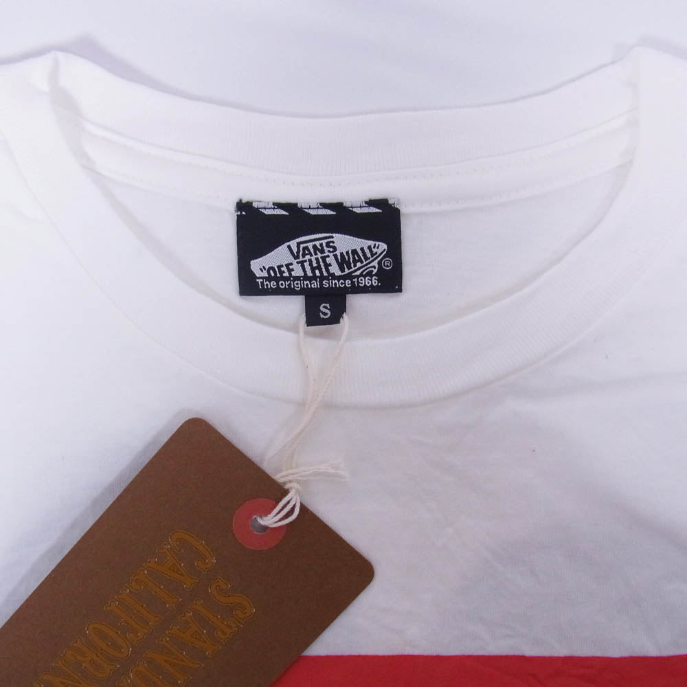 STANDARD CALIFORNIA スタンダードカリフォルニア VANS SD FACTORY TEAM T バンズ ファクトリーチーム Tシャツ ホワイト系 S【新古品】【未使用】【中古】