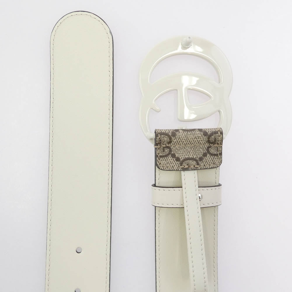 GUCCI グッチ 400593 HUH4V 9761 GG ダブルG マーモント バックル ベルト【新古品】【未使用】【中古】