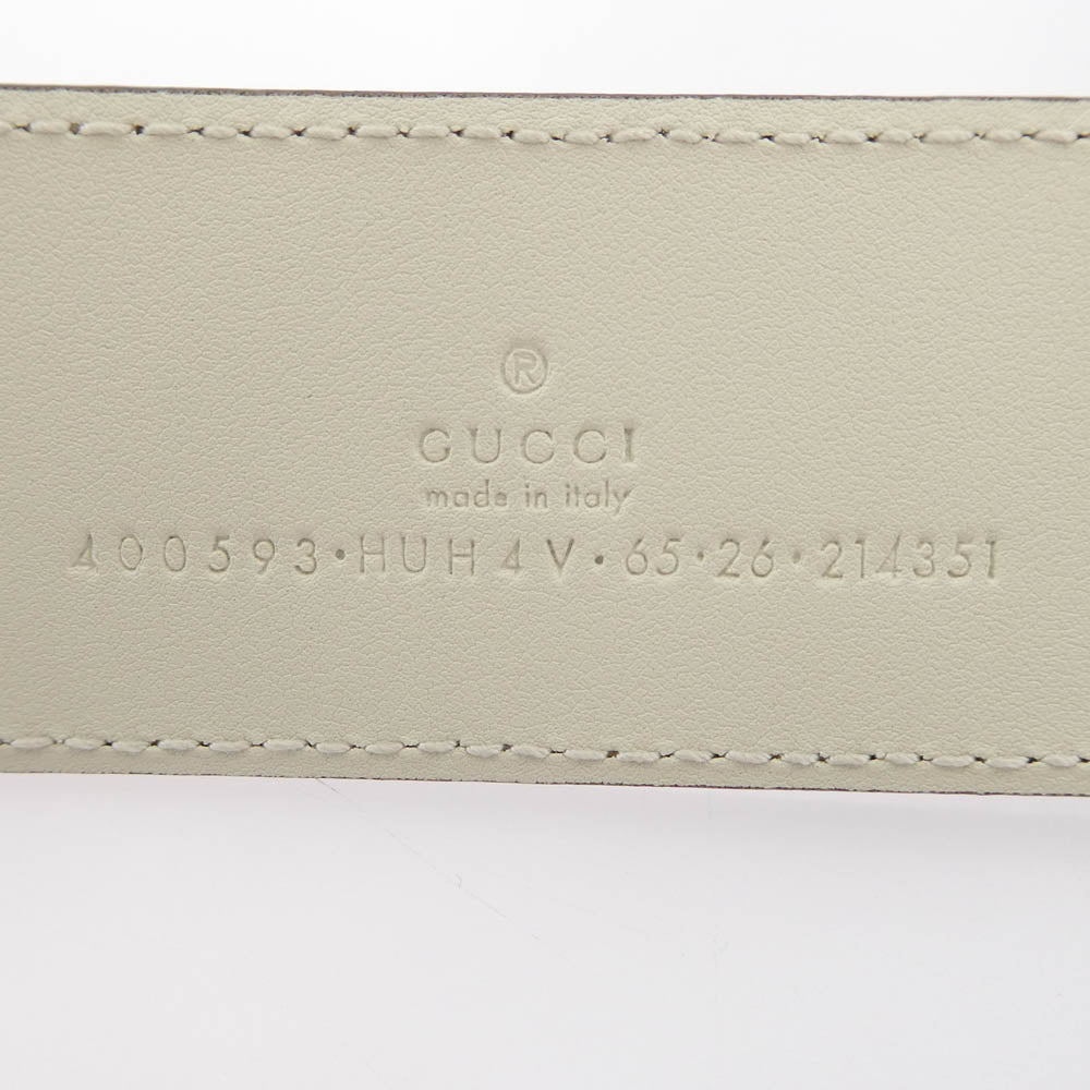 GUCCI グッチ 400593 HUH4V 9761 GG ダブルG マーモント バックル ベルト【新古品】【未使用】【中古】