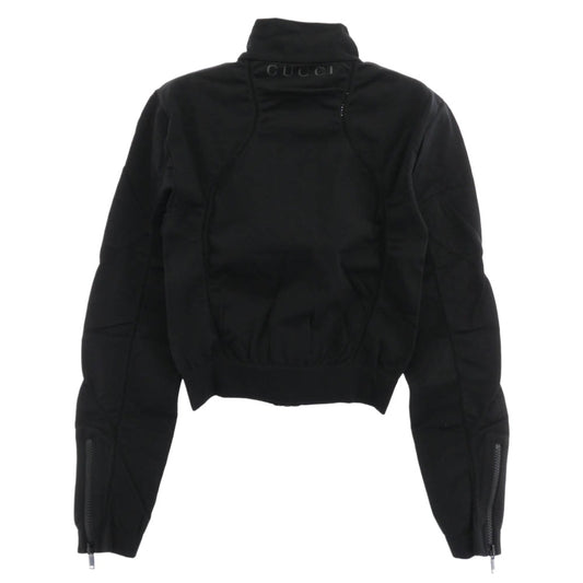 GUCCI グッチ 716747 XJETV Seamless Jersey Zip Jacket シームレス ジャージー ジップ ジャケット ブラック系 M【新古品】【未使用】【中古】