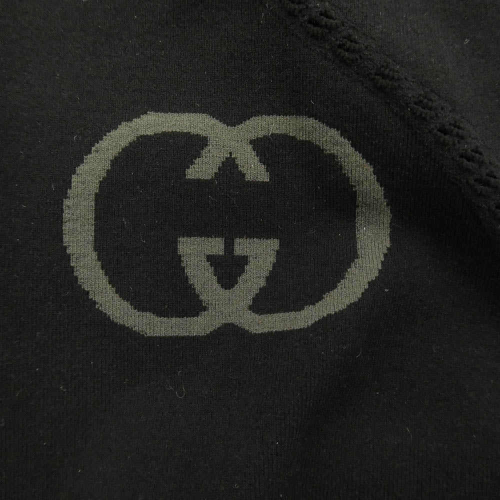 GUCCI グッチ 716747 XJETV Seamless Jersey Zip Jacket シームレス ジャージー ジップ ジャケット ブラック系 M【新古品】【未使用】【中古】