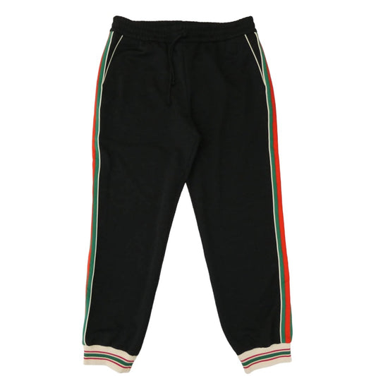 GUCCI グッチ 21AW 663569 XJDE9 GG Jacquard Jersey Jogging Trousers ジャカード ジャージー ジョギング トラウザー パンツ ブラック系 XXXL【新古品】【未使用】【中古】