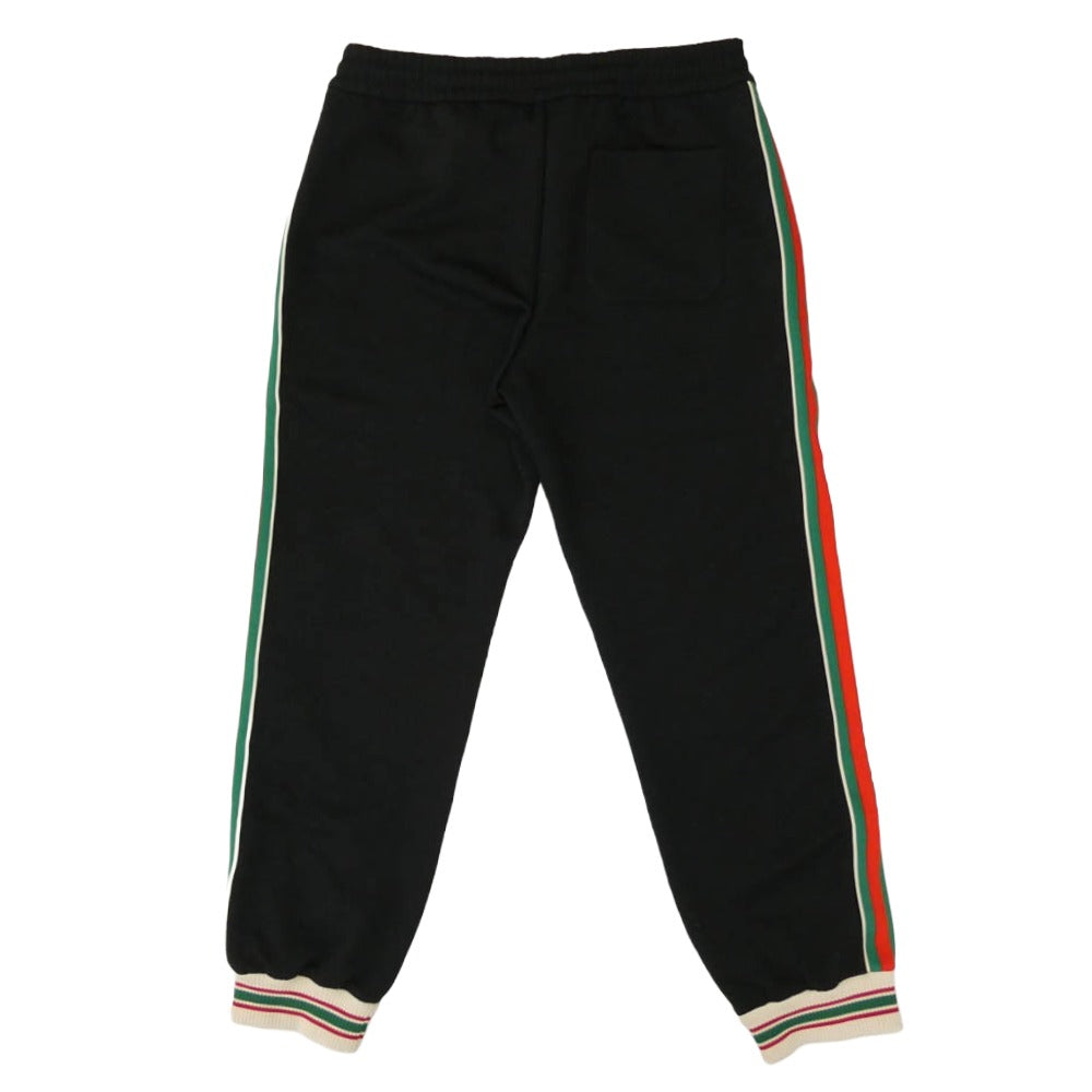 GUCCI グッチ 21AW 663569 XJDE9 GG Jacquard Jersey Jogging Trousers ジャカード ジャージー ジョギング トラウザー パンツ ブラック系 XXXL【新古品】【未使用】【中古】