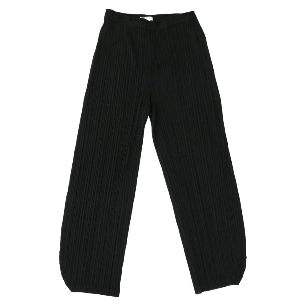 PLEATS PLEASE プリーツプリーズ イッセイミヤケ PP53-JF203 プリーツ イージー パンツ ブラック系 サイズ表記なし【中古】