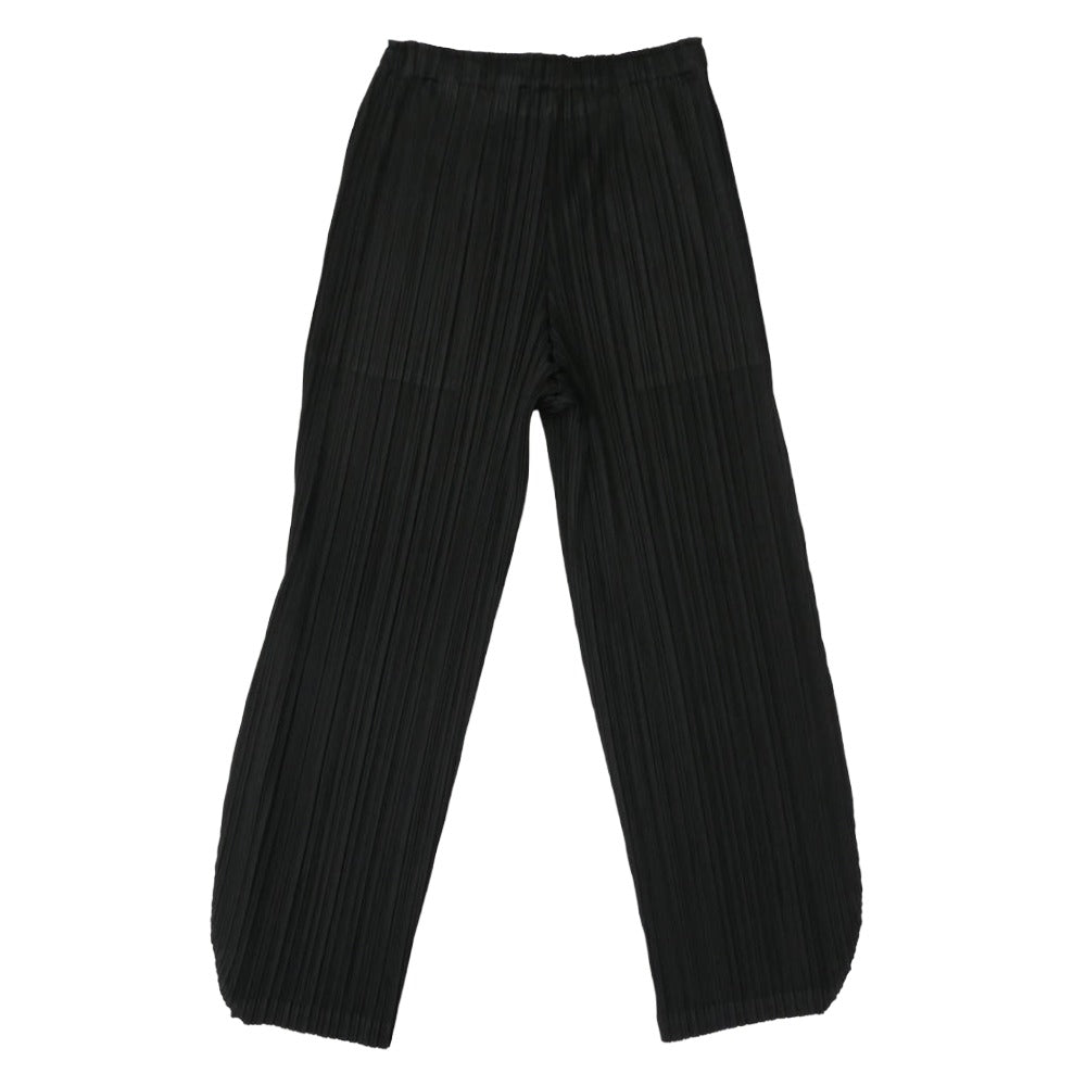 PLEATS PLEASE プリーツプリーズ イッセイミヤケ PP53-JF203 プリーツ イージー パンツ ブラック系 サイズ表記なし【中古】