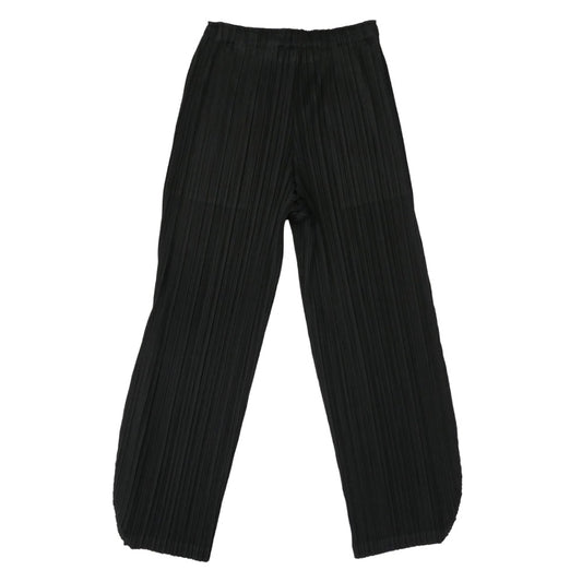 PLEATS PLEASE プリーツプリーズ イッセイミヤケ PP53-JF203 プリーツ イージー パンツ ブラック系 サイズ表記なし【中古】