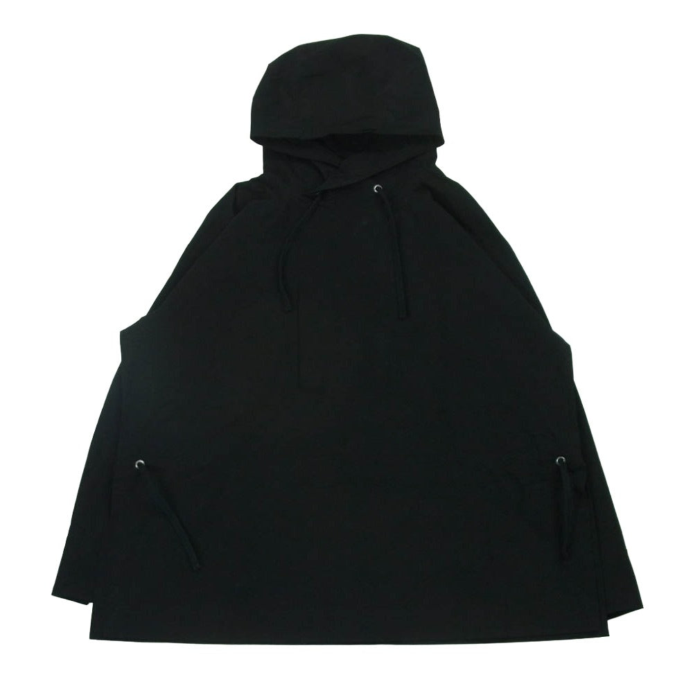 シーシーピー JK-CB106 PULLOVER HOODY プルオーバー フーディー ナイロン パーカー 日本製 ブラック系 L【中古】