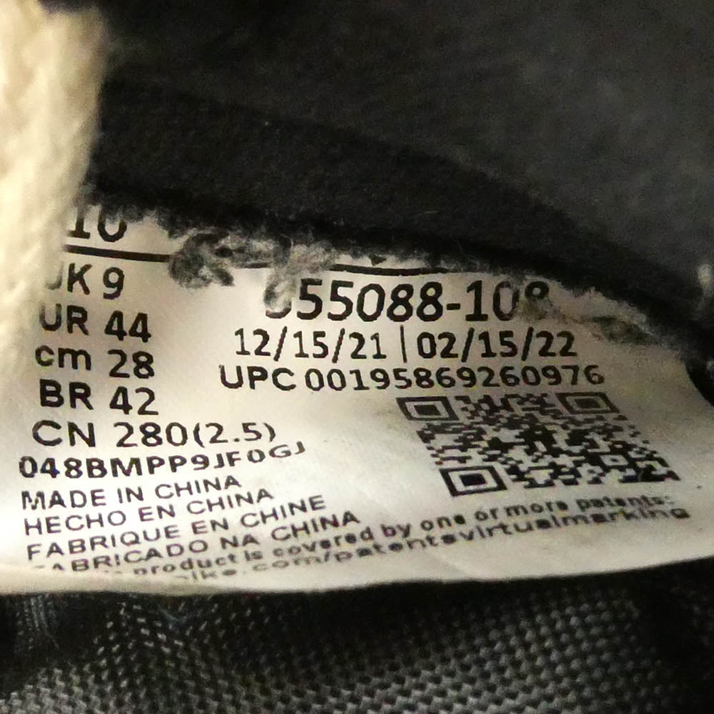 NIKE ナイキ 555088-108 AIR JORDAN 1 HIGH OG Bleached Coral エアジョーダン 1 ブリーチド コーラル ハイカット スニーカー ホワイト系 ブラック系 28cm【中古】