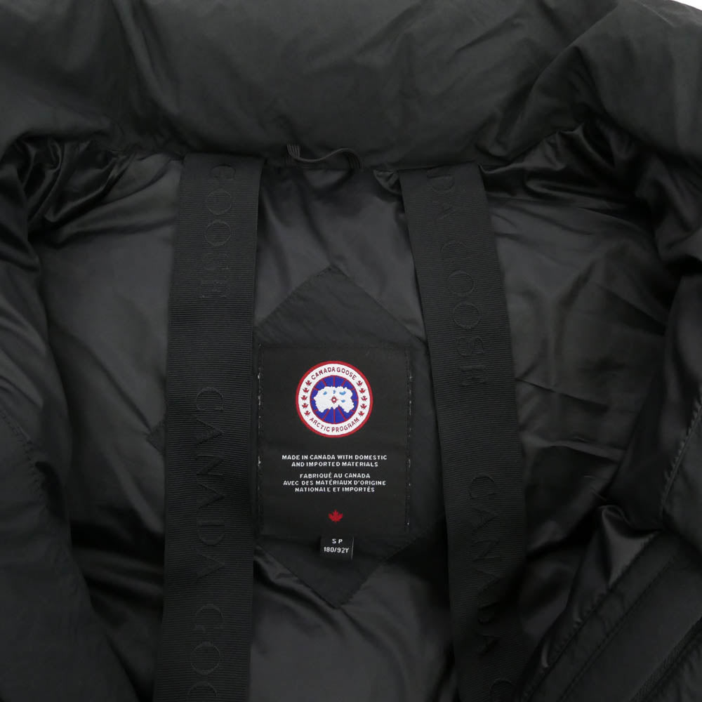 CANADA GOOSE カナダグース 2802M Lawrence Puffer Jacket ローレンス パファー ダウン ジャケット ブラック系 S【中古】