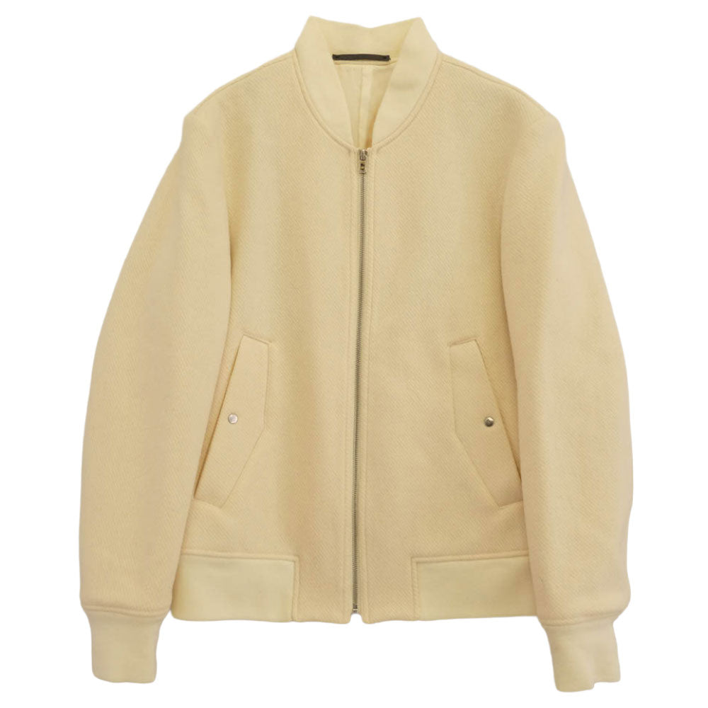 Paul Smith ポール・スミス PP-KS-45040 PS Paul Smith ウール ジップ アップ ジャケット オフホワイト系 L【中古】