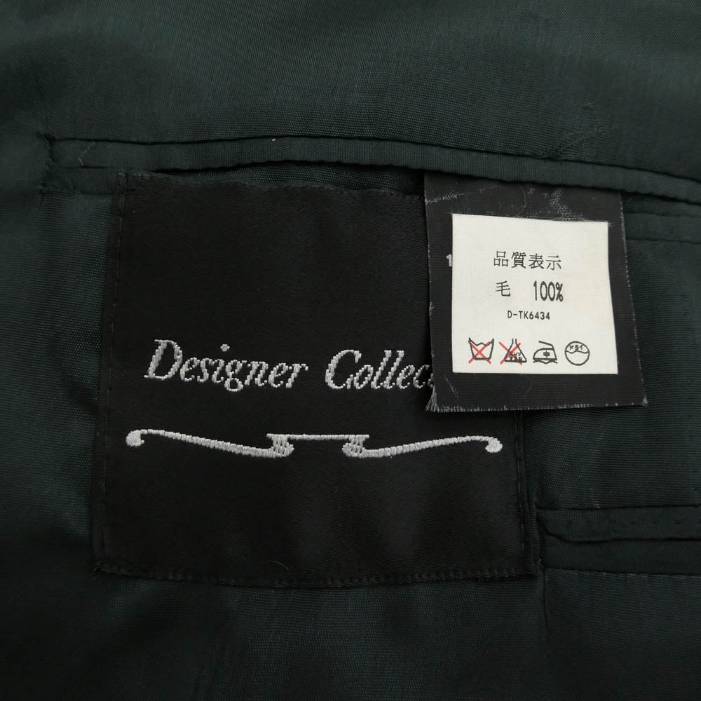 YVES SAINT LAURENT イヴサンローラン old カナダ製 オールド テーラード ジャケット 紺ブレ ネイビー系【中古】