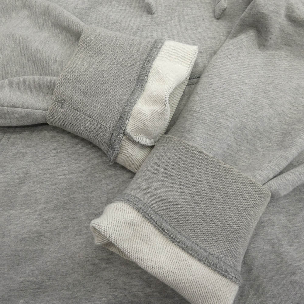 STONE ISLAND ストーンアイランド 701562851 Hoodie ロゴワッペン プルオーバー スウェット パーカー グレー系 L【中古】