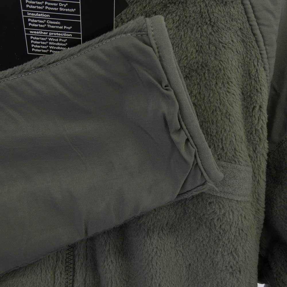 グッドウィル US GEN3 ECWCS POLARTEC 米軍実用 フリースジャケット グリーン系 Small Regular【極上美品】【中古】