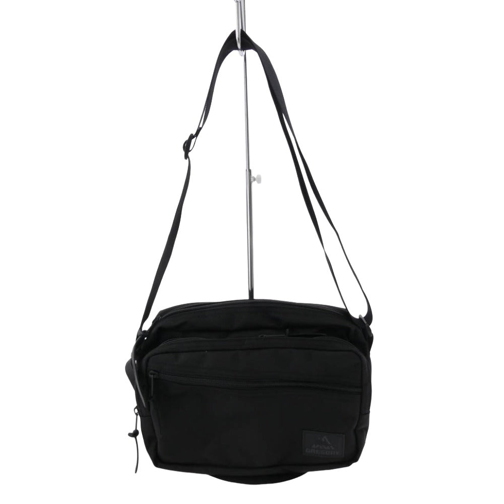 GREGORY グレゴリー 08J*09603 CLASSIC BAGS クラシック ユーティリティー ショルダー バッグ ブラック系【美品】【中古】