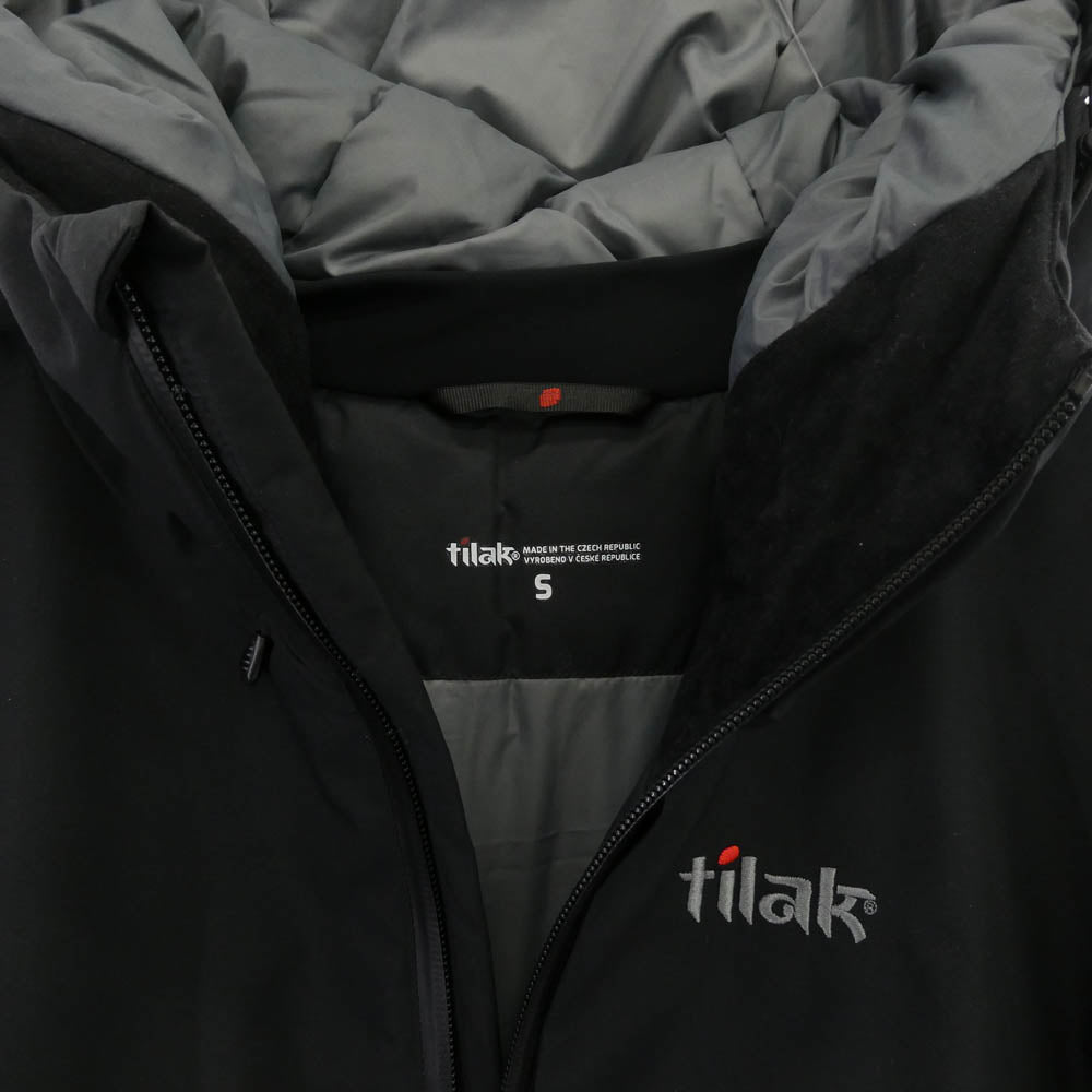 TILAK ティラック Svalbard Jacket ロゴ刺繍 フード スバルバード ジャケット ブラック ブラック系 S【中古】
