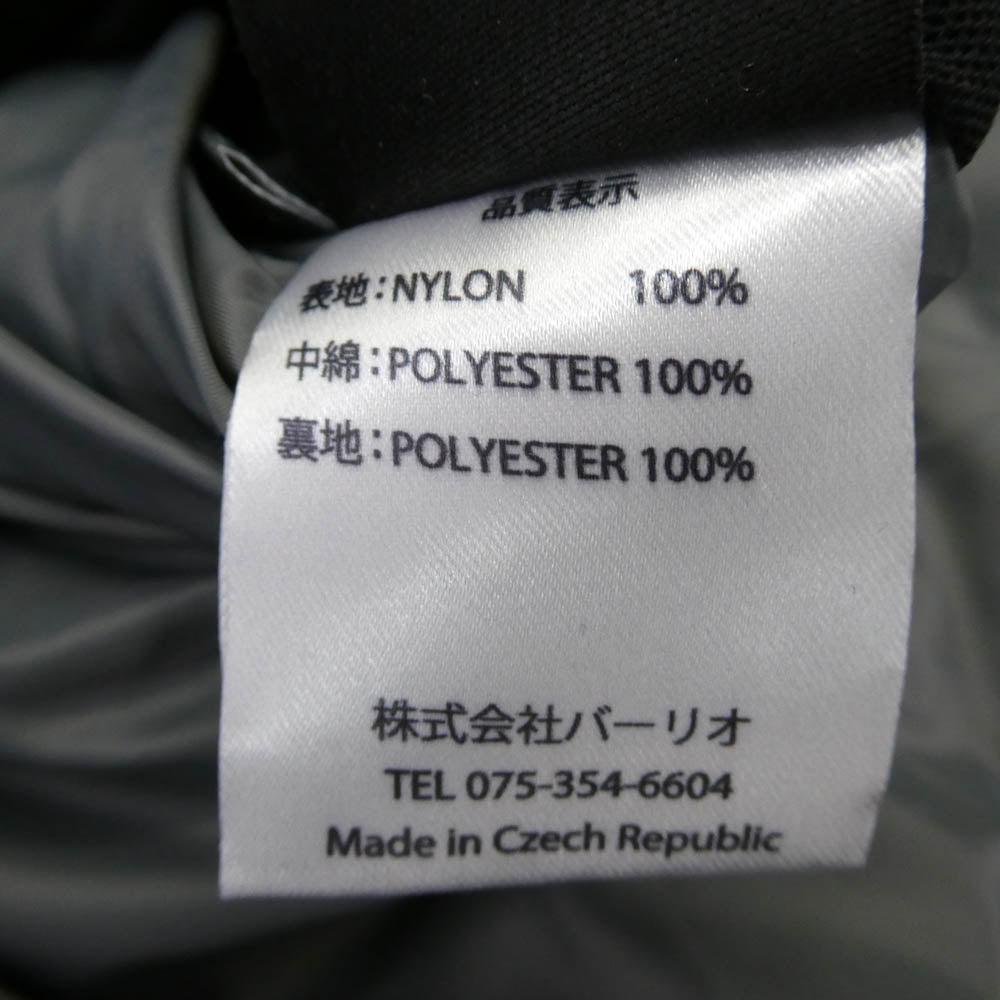 TILAK ティラック Svalbard Jacket ロゴ刺繍 フード スバルバード ジャケット ブラック ブラック系 S【中古】