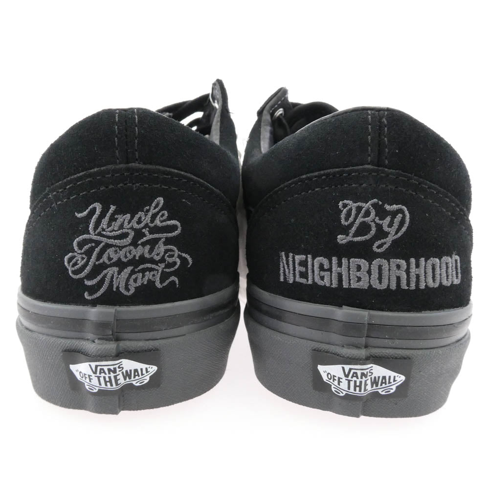 NEIGHBORHOOD ネイバーフッド VN0A38G200G ×VANS バンズ MISTER CARTOON OLD SKOOL 36 DX カートゥーン オールド スクール ローカット スニーカー ブラック系 28cm【新古品】【未使用】【中古】