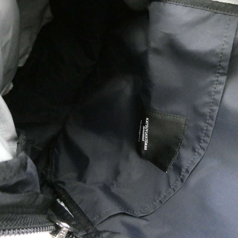 カツユキコダマ 19956-11060 ナイロン デイパック バックパック リュックサック ブラック系【美品】【中古】