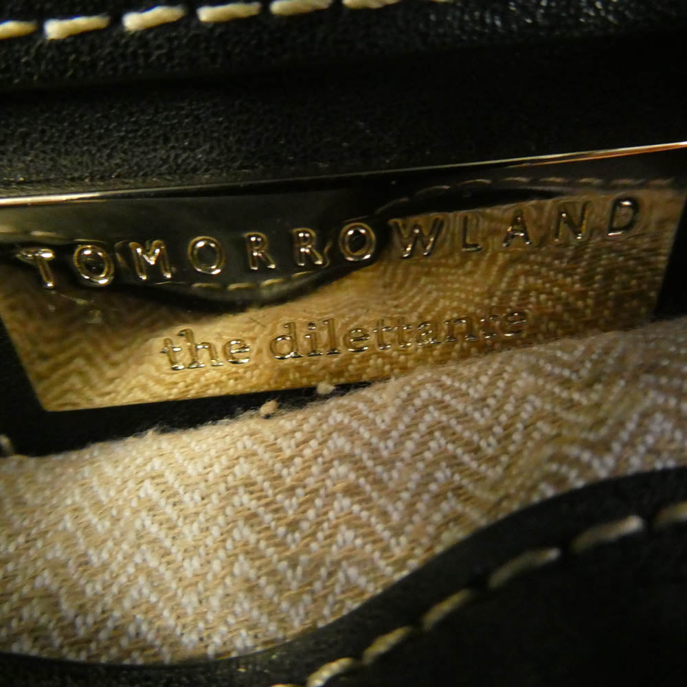 TOMORROWLAND トゥモローランド ×The Dilettante ザ ディレッタント サコッシュ ショルダー バッグ ベージュ系【中古】