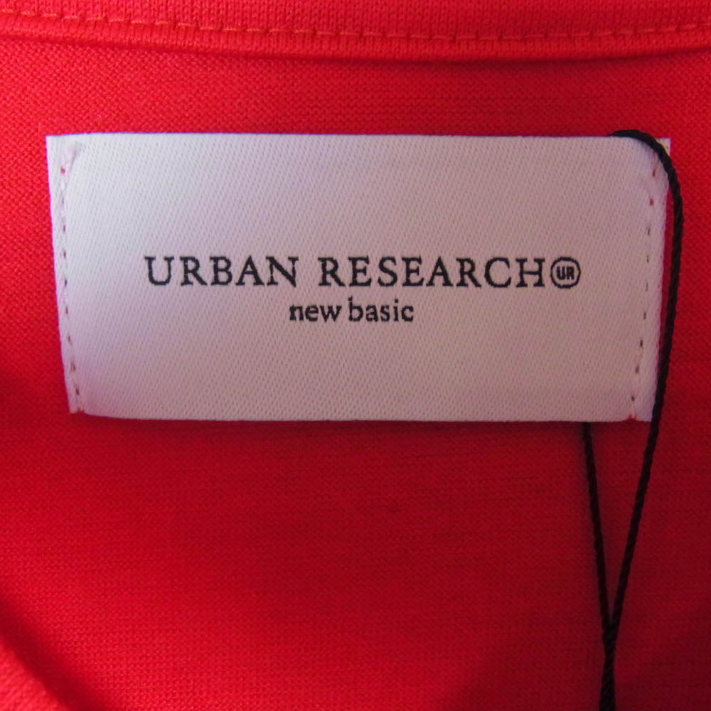 URBAN RESEARCH アーバンリサーチ URA7-11H003 WASHABLE MERINO WOOL V/N メリノウール Vネック ニット レッド系 M【極上美品】【中古】