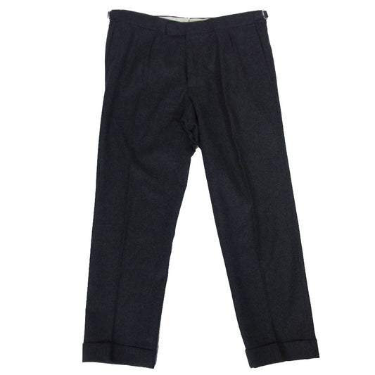 ベルナールザンス BEAMS ビームスF別注 ウール スラックス パンツ チャコール系 42【美品】【中古】