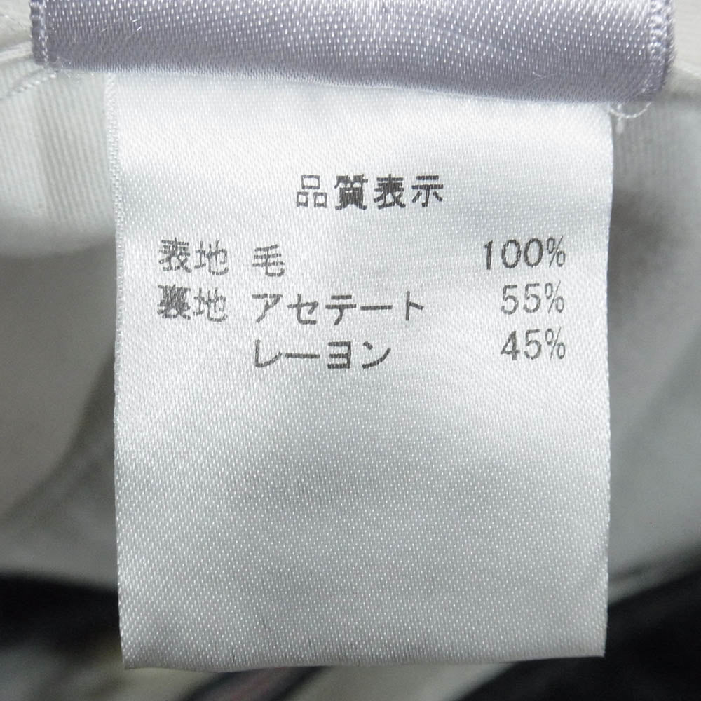 ベルナールザンス BEAMS ビームスF別注 ウール スラックス パンツ チャコール系 42【美品】【中古】
