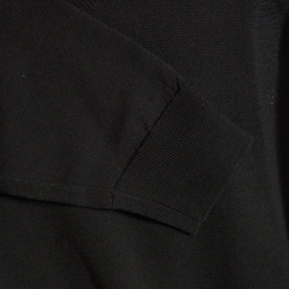 JOHN SMEDLEY ジョンスメドレー クルーネック ウール ニット セーター ダークブラウン系 M【中古】
