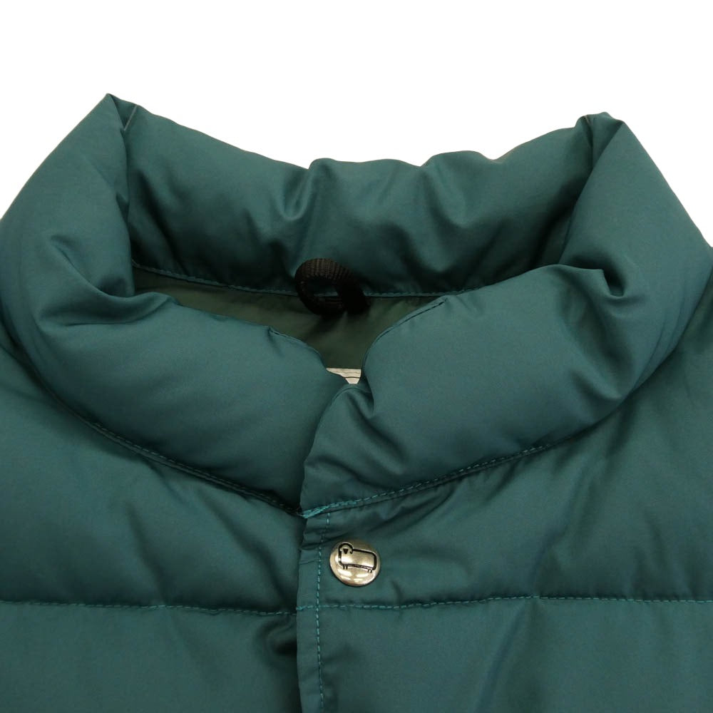 WOOLRICH ウールリッチ WOVE0100BE ×BEAMS F ビームスF VINTAGE VEST ヴィンテージ ダウン ベスト グリーン系 M【中古】