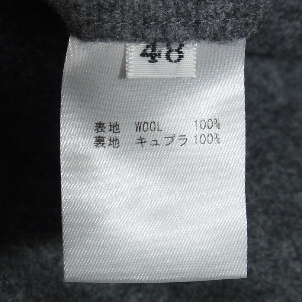 イガラシトラウザーズ BEAMS ビームスF別注 裾ダブル ウール パンツ グレー系 48【美品】【中古】