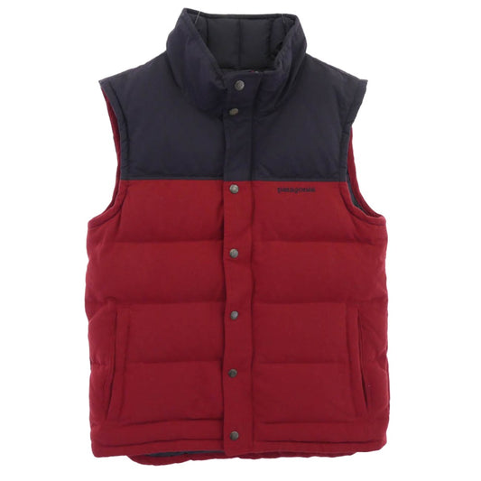 patagonia パタゴニア 27585 BIVY DOWN VEST ダウン ベスト レッド系 XS【中古】