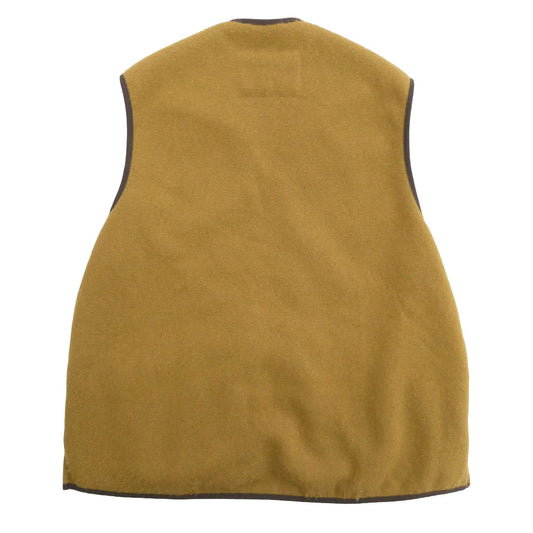 Barbour バブアー MLI0004 WARM PILE WAISTCOAT ZIP-IN LINER ジップアップ ファー ライナー ベスト ブラウン系 48【中古】