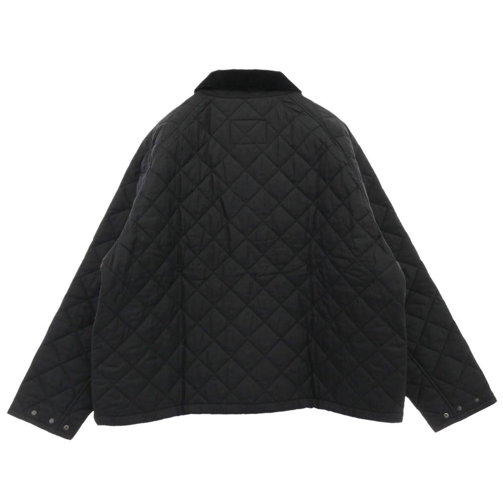 Barbour バブアー 24AW 242MQU1796 OS TRANSPORT QUILTED JACKET トランスポート キルティング ジャケット ブラック系 44【中古】