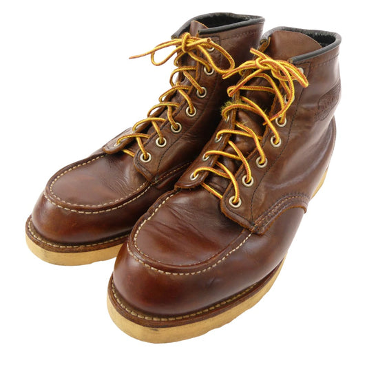 RED WING レッドウィング 8858 USA製 100周年モデル アイリッシュセッター ホーウィン クロム エクセル ワーク ブーツ ブラウン系 US 9E【中古】