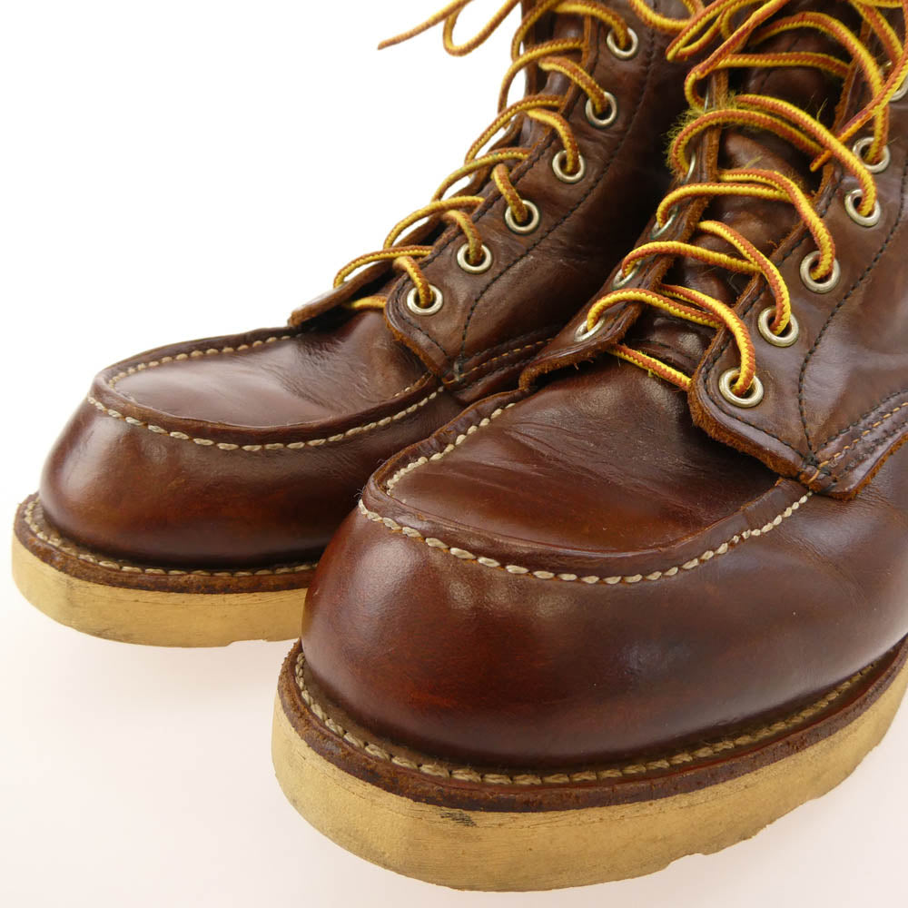 RED WING レッドウィング 8858 USA製 100周年モデル アイリッシュセッター ホーウィン クロム エクセル ワーク ブーツ ブラウン系 US 9E【中古】