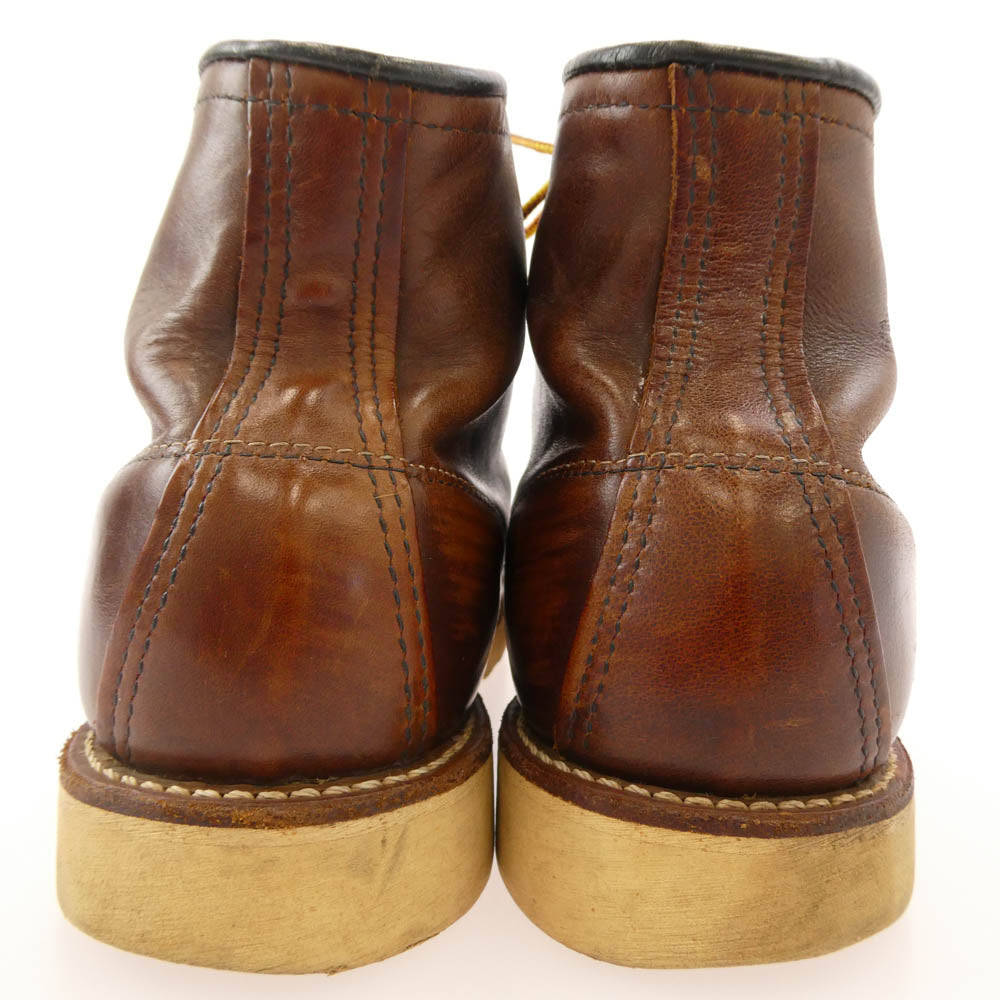 RED WING レッドウィング 8858 USA製 100周年モデル アイリッシュセッター ホーウィン クロム エクセル ワーク ブーツ ブラウン系 US 9E【中古】