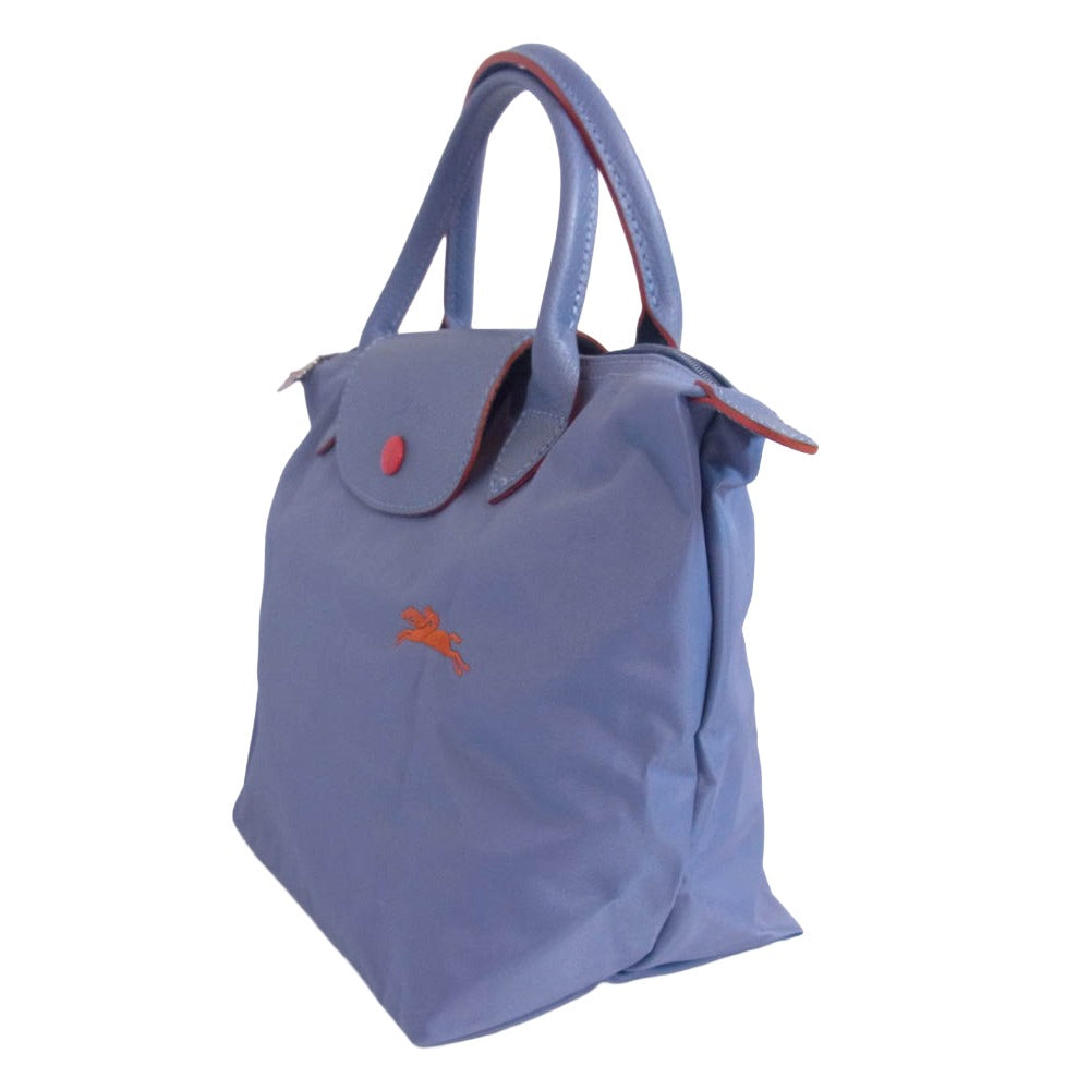 Longchamp ロンシャン ル プリアージュクラブ M ハンドバッグ グレー系【中古】