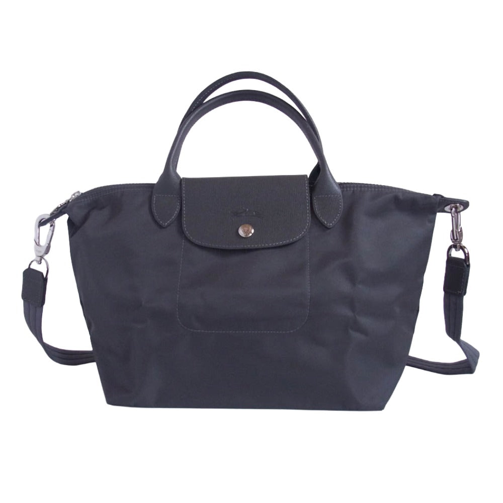 Longchamp ロンシャン ル プリアージュ ネオ S 2WAY バッグ カーキ系【中古】