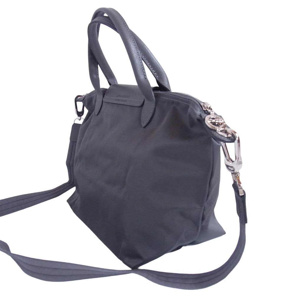 Longchamp ロンシャン ル プリアージュ ネオ S 2WAY バッグ カーキ系【中古】