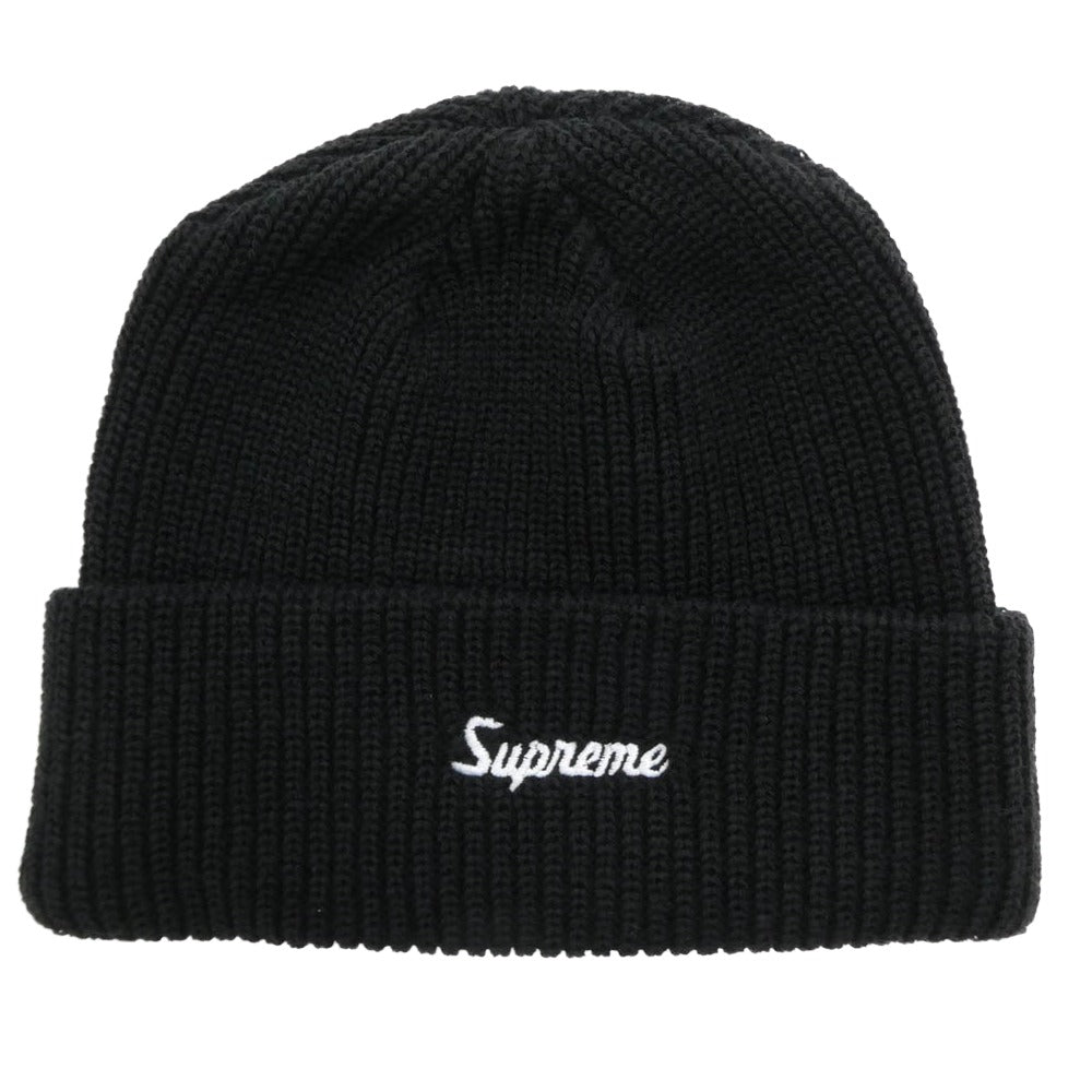 Supreme シュプリーム 25AW Loose Gauge Beanie ルーズ ゲージ ビーニー ニット キャップ ブラック系 表記なし【極上美品】【中古】