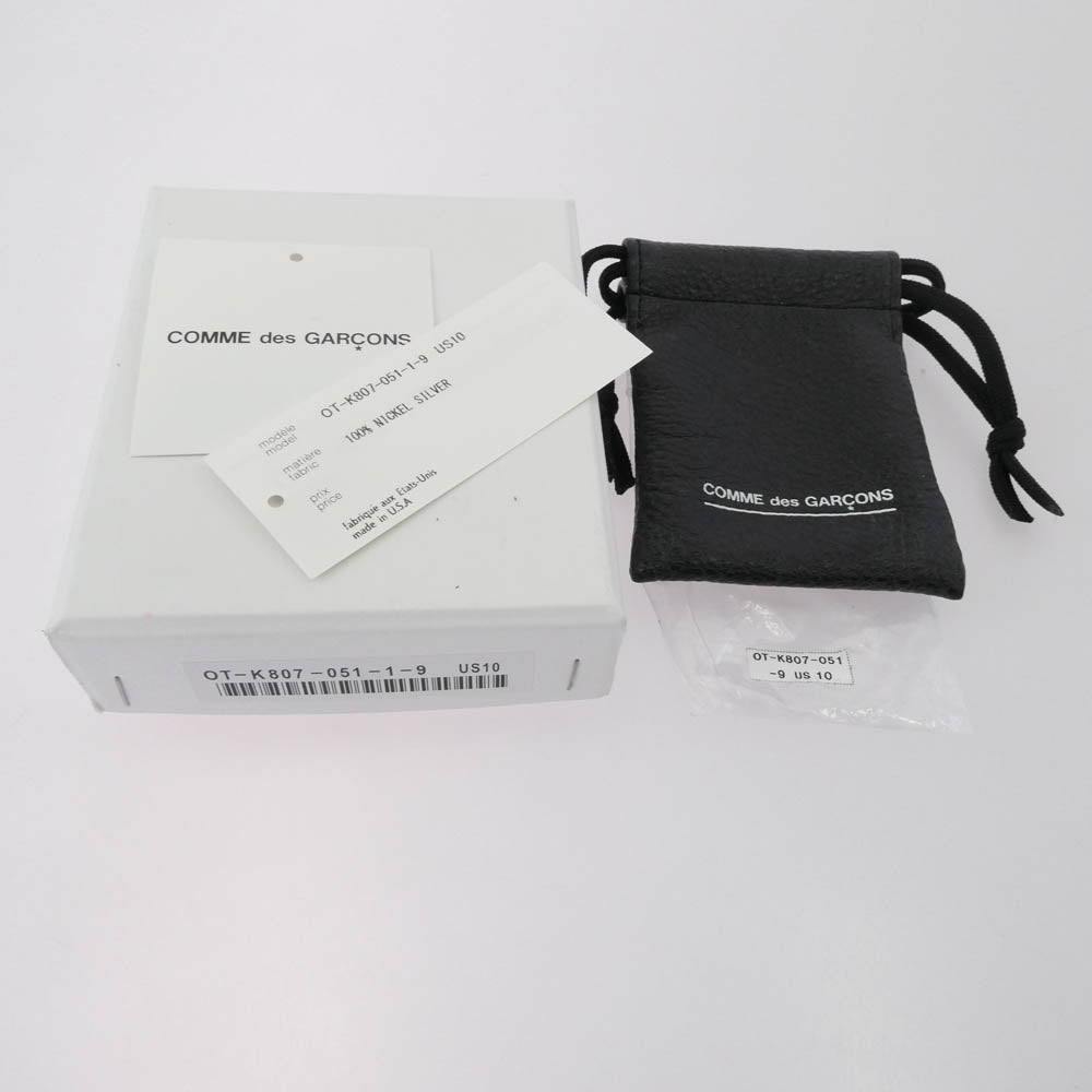 COMME des GARCONS コムデギャルソン Champion Ring SILVER チャンピオン シルバー リング シルバー系 21号【極上美品】【中古】