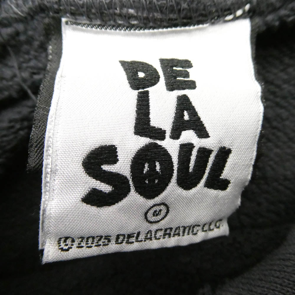 SAINT MICHAEL セントマイケル 25AW SM-HR1-0000-C19 DLS HOODIE DE LA SOUL デラソウル フラワー プリント プルオーバー スウェット パーカー グレー系 M【中古】