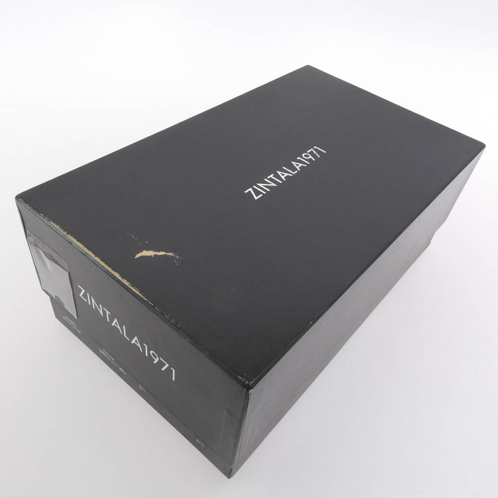 ジンターラ1971 ゴートスキン タッセル ローファー ブラック系 41.5【極上美品】【中古】