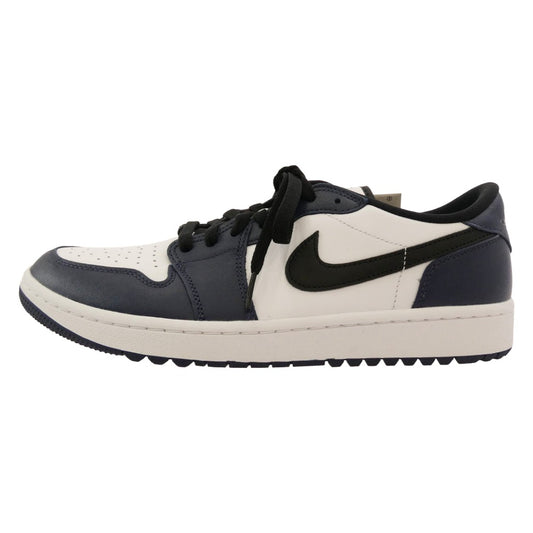 NIKE ナイキ DD9315-104 Air Jordan 1 Low Golf Midnight Navy エアジョーダン1 ロー ゴルフ ミッドナイトネイビー ローカットスニーカー ホワイト系 ネイビー系 29cm【新古品】【未使用】【中古】