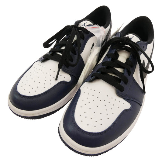 NIKE ナイキ DD9315-104 Air Jordan 1 Low Golf Midnight Navy エアジョーダン1 ロー ゴルフ ミッドナイトネイビー ローカットスニーカー ホワイト系 ネイビー系 29cm【新古品】【未使用】【中古】