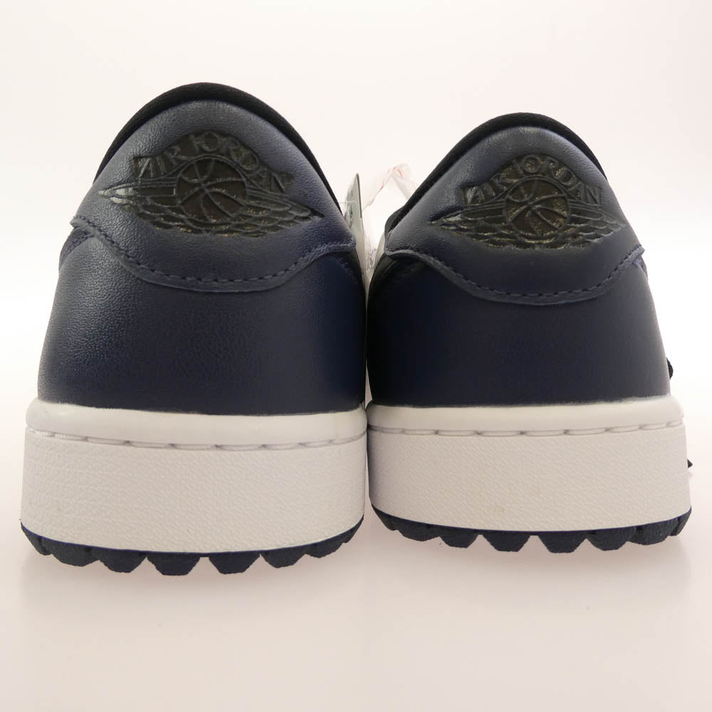 NIKE ナイキ DD9315-104 Air Jordan 1 Low Golf Midnight Navy エアジョーダン1 ロー ゴルフ ミッドナイトネイビー ローカットスニーカー ホワイト系 ネイビー系 29cm【新古品】【未使用】【中古】