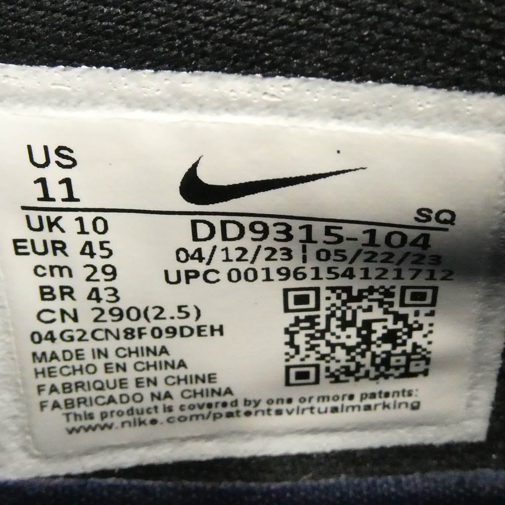 NIKE ナイキ DD9315-104 Air Jordan 1 Low Golf Midnight Navy エアジョーダン1 ロー ゴルフ ミッドナイトネイビー ローカットスニーカー ホワイト系 ネイビー系 29cm【新古品】【未使用】【中古】