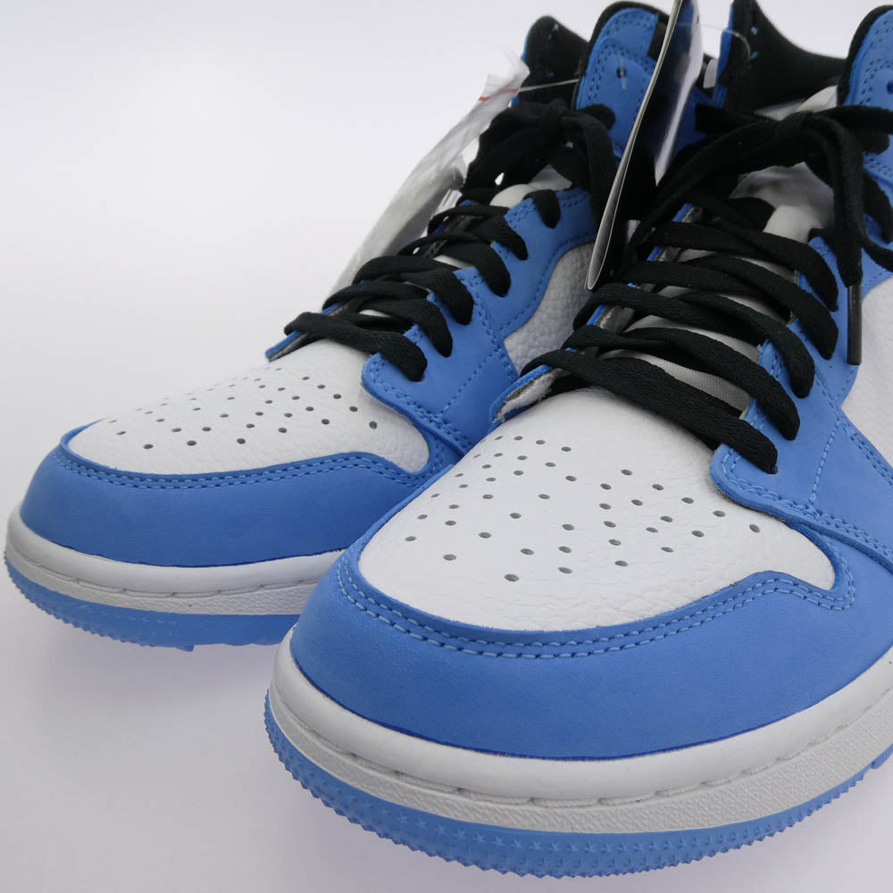 NIKE ナイキ Air Jordan 1 High Golf University Blue エアジョーダン1 ハイ ゴルフ ユニバーシティブルー スニーカー ブルー系 29cm【新古品】【未使用】【中古】