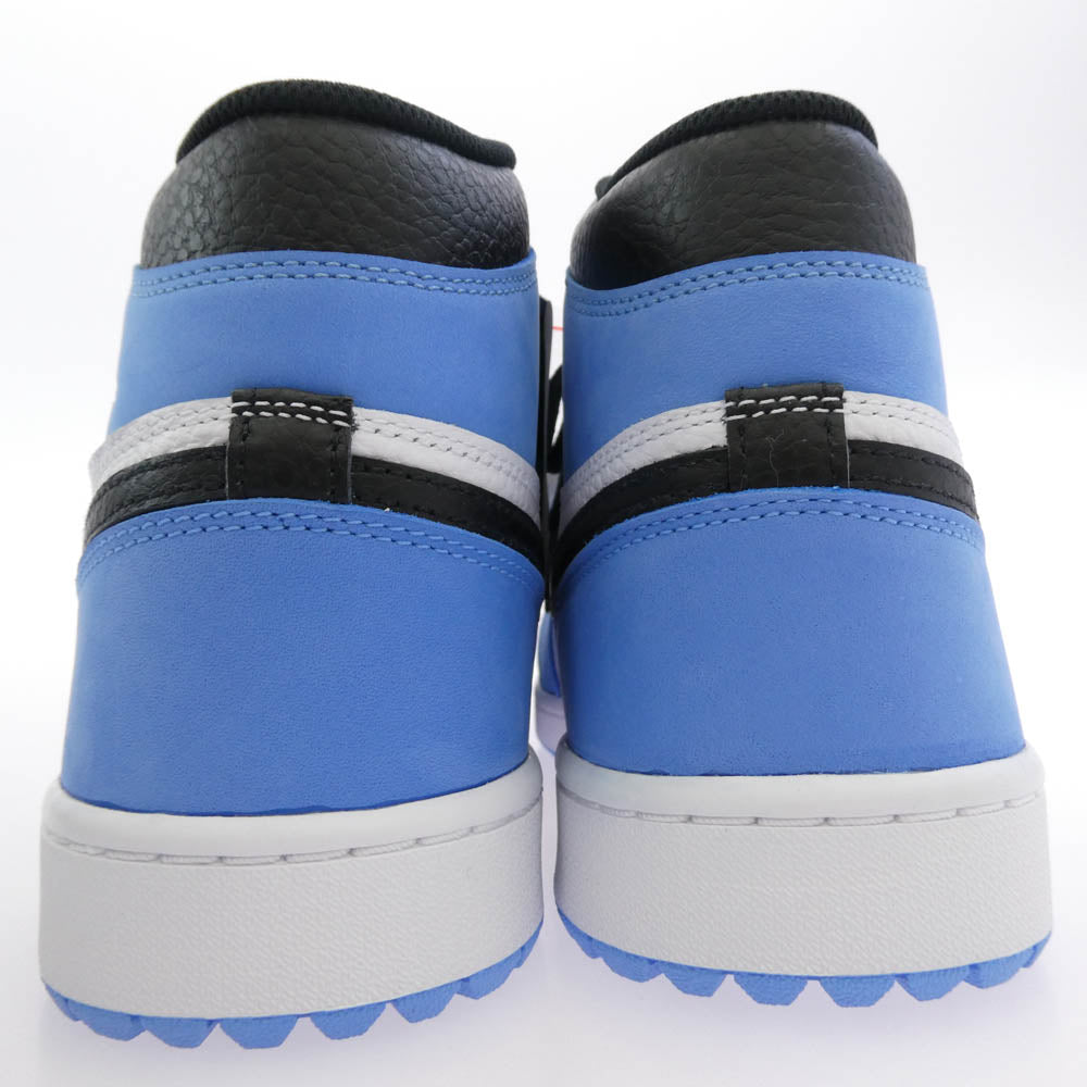 NIKE ナイキ Air Jordan 1 High Golf University Blue エアジョーダン1 ハイ ゴルフ ユニバーシティブルー スニーカー ブルー系 29cm【新古品】【未使用】【中古】